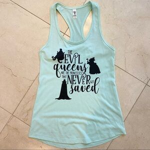 Disney Trip Tank Top Even Queens Size Small